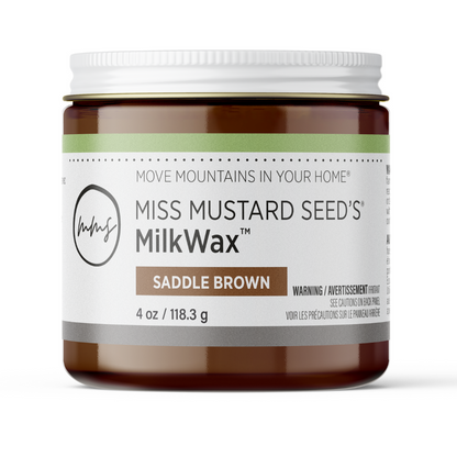 MilkWax™ Saddle Brown